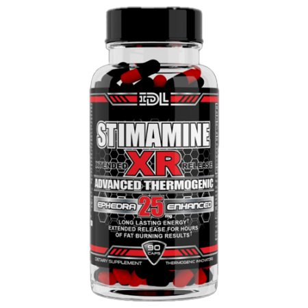 Stimamine XR Ephedra Caffeine 5-HTP Energy Pills