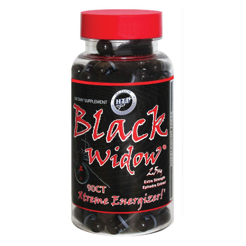 Black Widow 25 mg Real Ephedra by Hi-Tech
