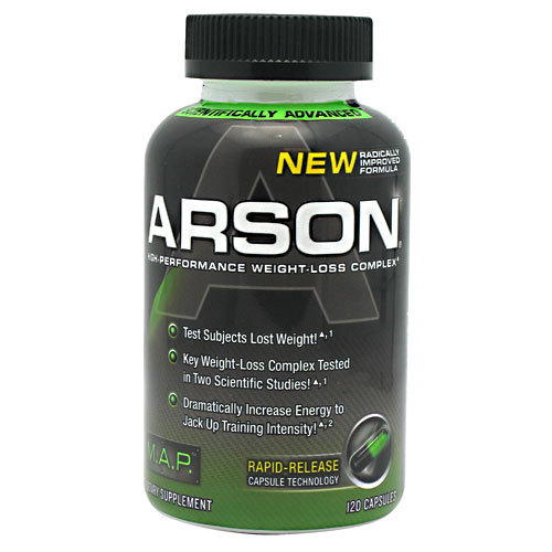 Arson Fat Incinerator 120 ct by Muscle Asylum Project