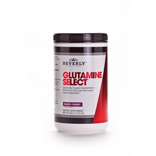 Glutamine Select Plus BCAA\'s 552 grams Beverly International