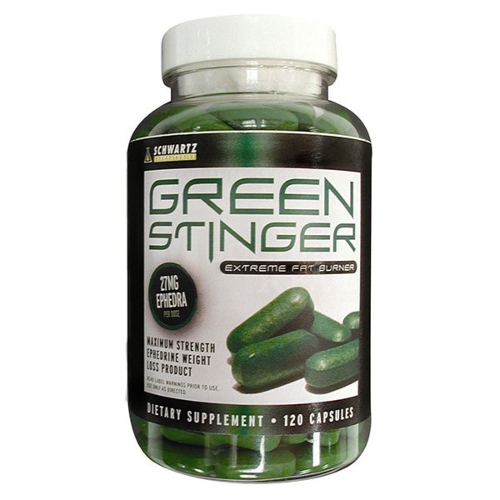 Green Stinger Ephedra Schwartz Labs Lose Fat Fast Diet Pill