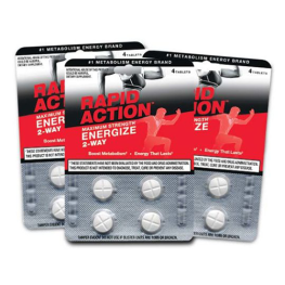 Rapid Action Energize 2-Way Max Strength 4ct  Rapid Action Energize 2-Way Max Strength 4ct