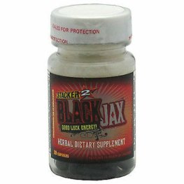 Stacker 2 Black Jax NVE Pharmaceuticals Energy Pill 20 ct