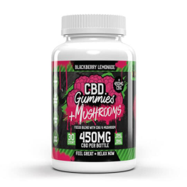 Focus CBD Gummies + Mushrooms Hemp Bombs