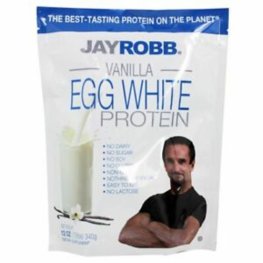 Jay Robb's All Natural Vanilla Egg White Protein Powder 6 lb