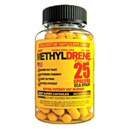 MethylDrene-25 Ephedra Cloma Pharma Belly Fat Weight Loss Pills