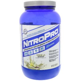 Nitro Pro HI-TECH protein supplement (Banana Cream Pie) 30CT