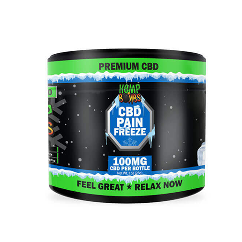 1oz CBD Pain Relief Rub Hemp Bombs 100mg