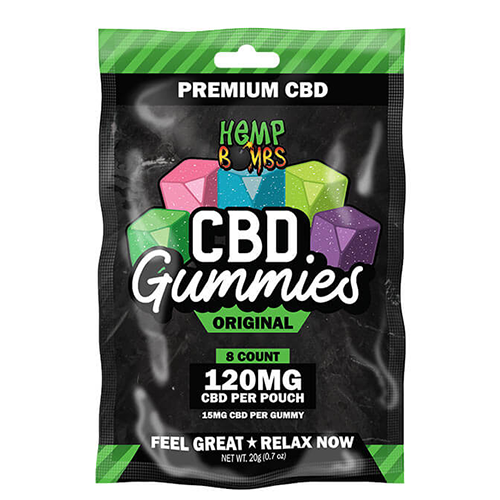 CBD Gummies Hemp Bombs 120mg 8ct