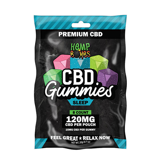 CBD Sleep Gummies Hemp Bombs 120mg