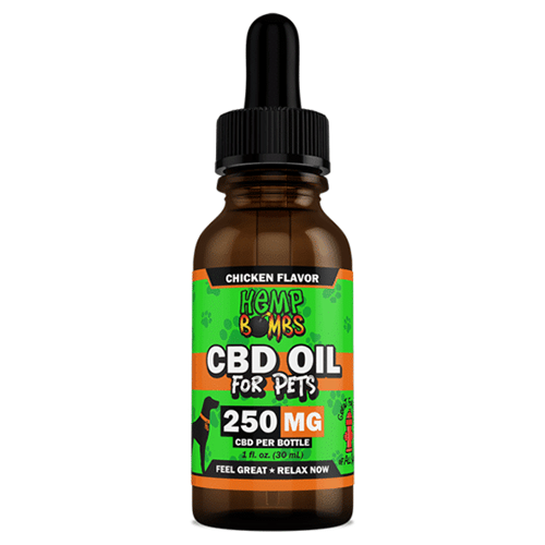 CBD Oil for Pets 250mg Hemp Bombs