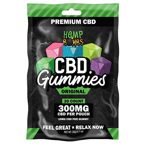 CBD Gummies 300mg Hemp Gummies 20ct