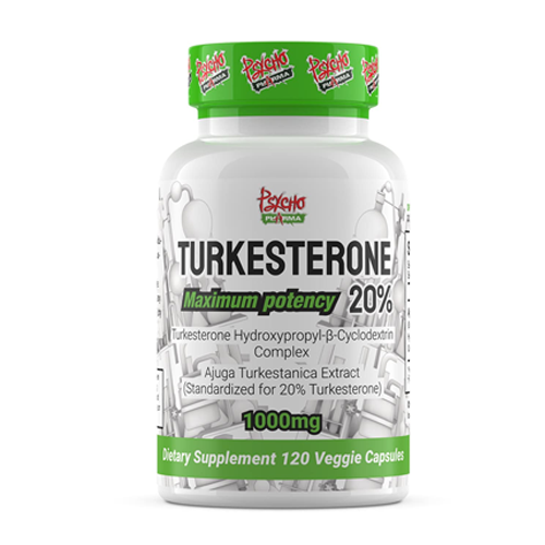 Complexed Turkesterone 20% Pyscho Pharma Ajuga Turkestanica
