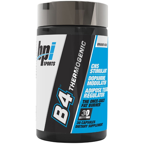 B4 Fat Burner Pre-Training BPI With DENDROMAX Weight Loss
