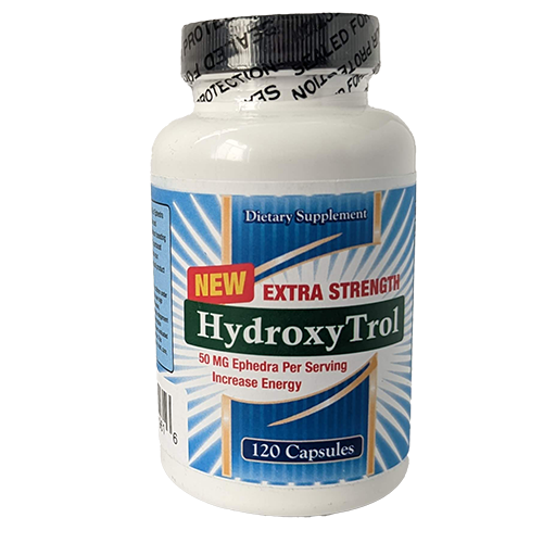 Hydroxytrol 50mg Ephedra Compares to Original Hydroxycut - Click Image to Close
