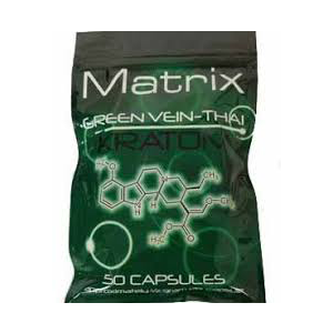Matrix Green Vein Kratom 50ct Capsules