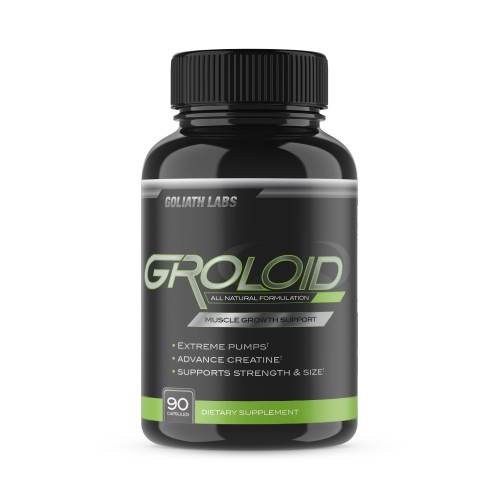 Groloid Goliath Labs PreWorkout Creatine Nitric Oxide Supplement