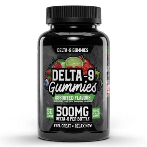 Delta-9 THC Gummies Hemp Bombs Legal 50ct - Click Image to Close