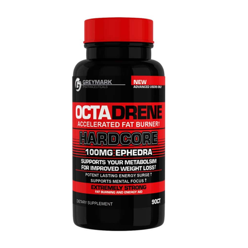Octadrene Hardcore Ephedra Thermogenic Stomach Fat Burner