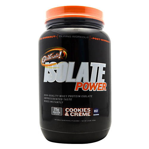 ISS OhYeah! Isolate Power Mixes Instantly Cookies and Creme 30CT - Click Image to Close
