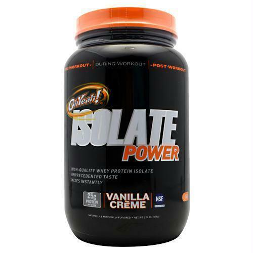 ISS OhYeah Isolate Power Protein Vanilla Creme 25CT