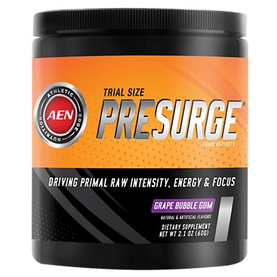 PreSurge Athletic Edge Nutrition Grape Bubblegum Preworkout