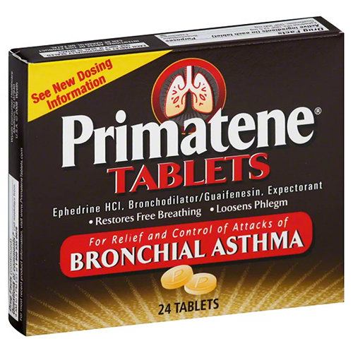Primatene 24ct Asthma Respiratory Disorders Relief