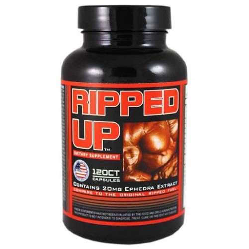 Ripped Up Ephedra Diet Pills 120ct Belly Fat Destroyer