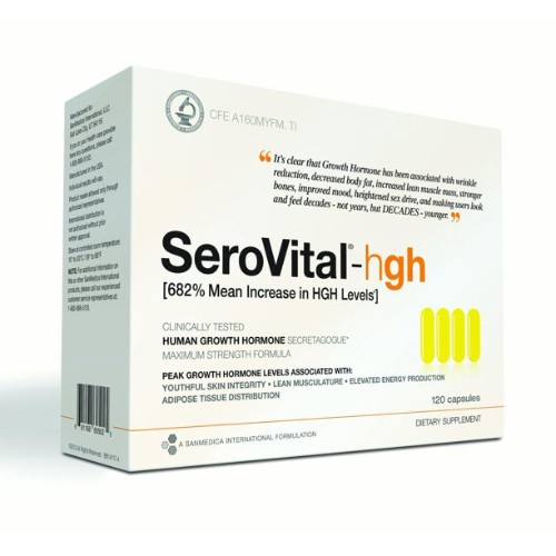 SeroVital Dietary Growth Hormone Supplement 120ct