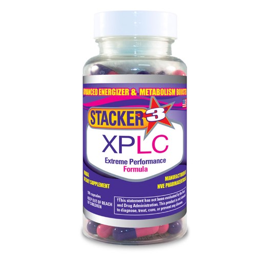 Stacker 3 XPLC NVE Pharma 80ct Increase Fat Metabolism